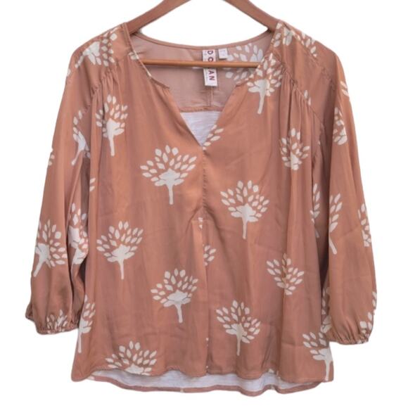 Anthropologie Dolan Alvia Peasant Top Size M - Picture 2 of 5